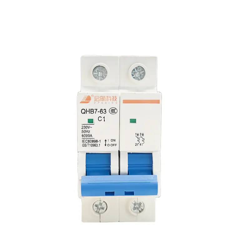 QHB7 2P 63A 230V Miniature Circuit Breaker