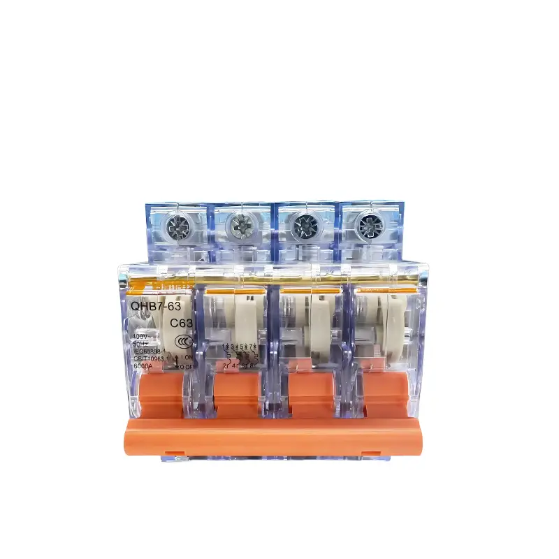 C63 4P 63A 400V Visible Miniature Circuit Breaker (MCB) - Image 3