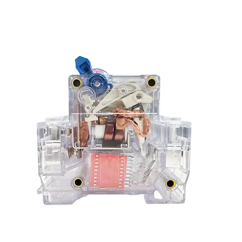 DZ47-63 C63 4P Transparent Miniature Circuit Breaker