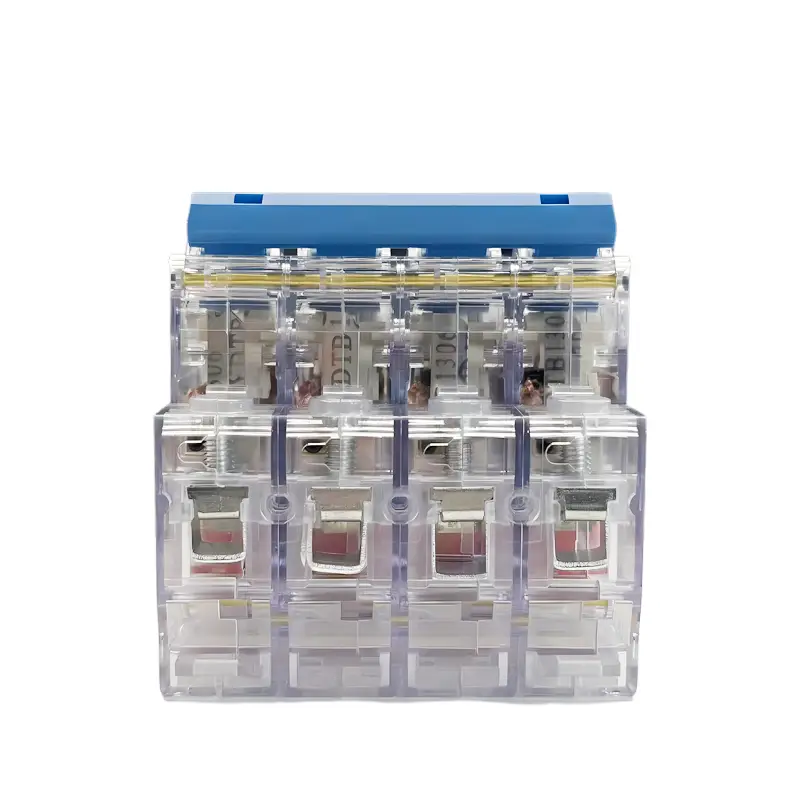 DZ47-63 C63 4P Transparent Miniature Circuit Breaker